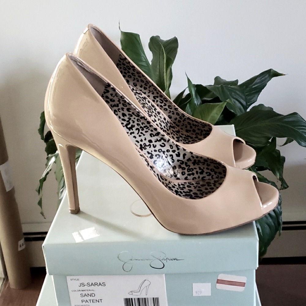 Jessica Simpson Peep Toe Pumps